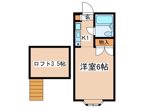 フォレストハウスの物件間取画像